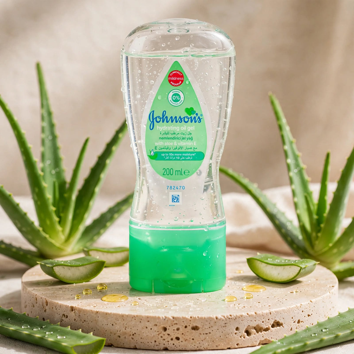 Johnson’s Hydrating Baby Oil Gel 200ml
