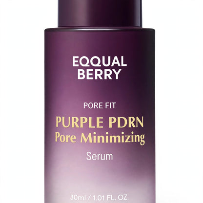 Eqqualberry purpple pdrn pore minimimzing serum pore fit rice pdrn 30 ml