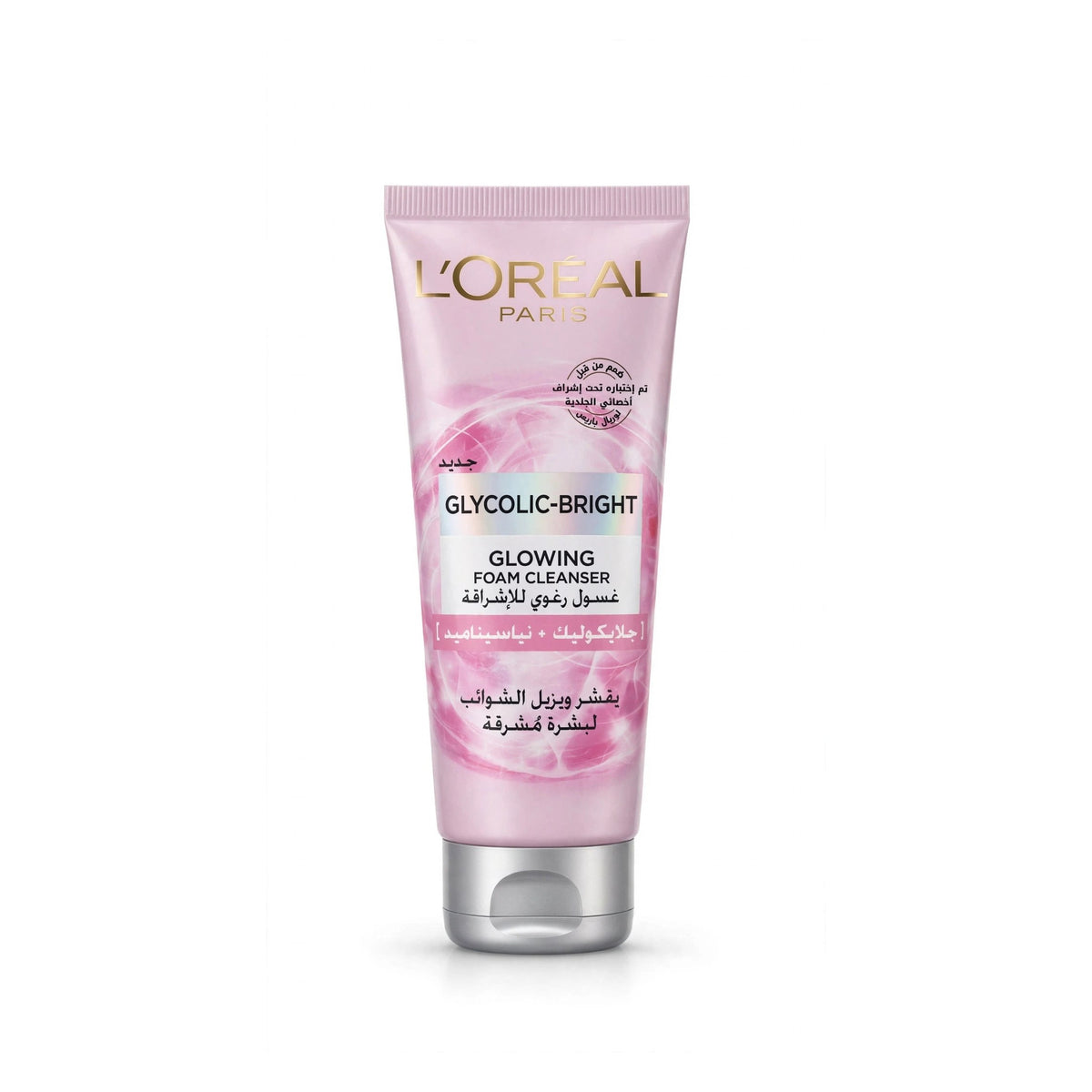 L'oreal Paris Glycolic Brightening & Glowing Daily Foaming Cleanser, 100Ml