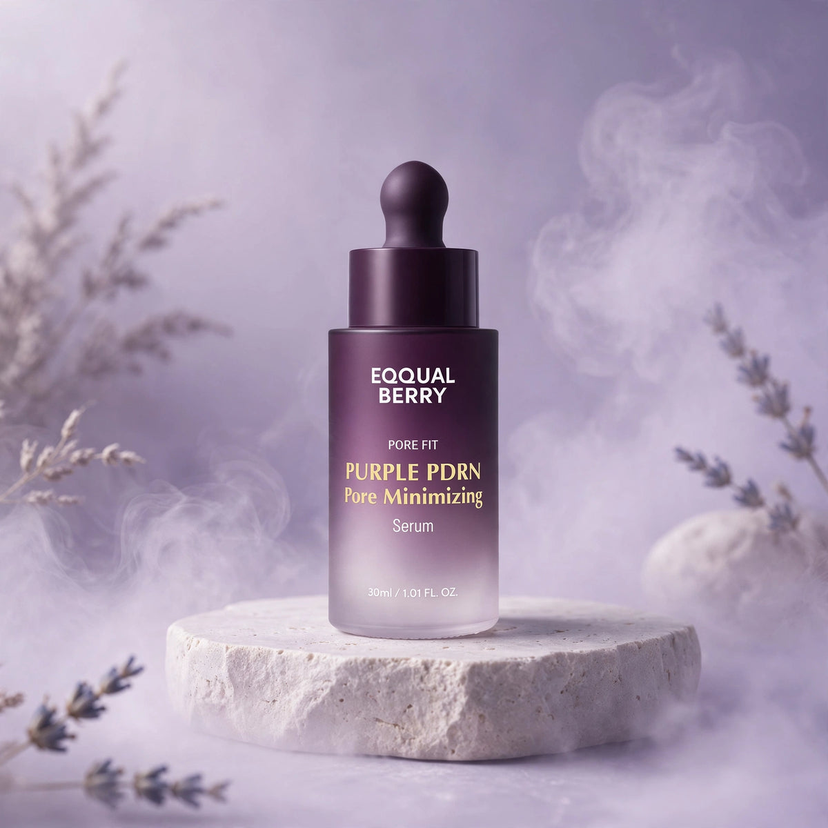 Eqqualberry purpple pdrn pore minimimzing serum pore fit rice pdrn 30 ml