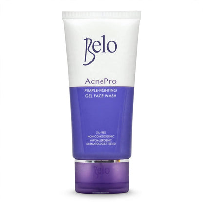 Belo Ancepro pimple -fighting gel face wash oil free non -comedogenic hypoallergenic dermatologist tested 50 ml