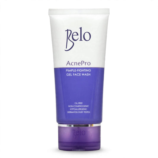 Belo Ancepro pimple -fighting gel face wash oil free non -comedogenic hypoallergenic dermatologist tested 50 ml