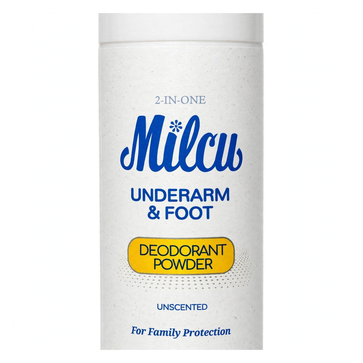Milcu 2 In-One Underarm&Foot Deodrant Powder 80G