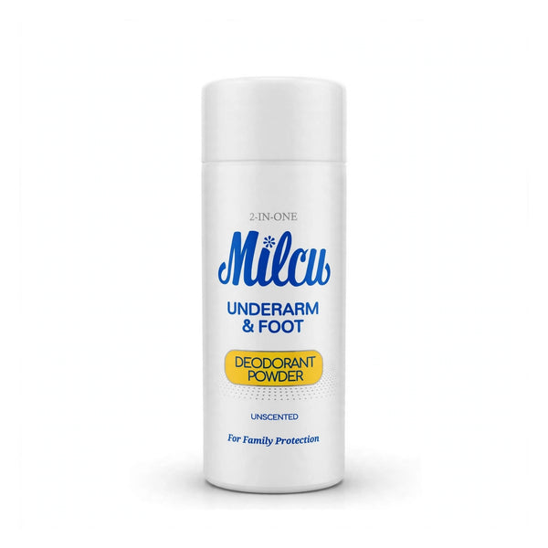 Milcu 2 In-One Underarm&Foot Deodrant Powder 80G