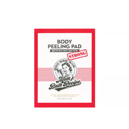 Mom'S Bath Recipe Body Peeling Pad Strong, 8X25Ml