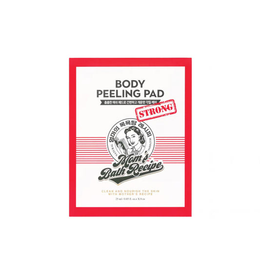 Mom'S Bath Recipe Body Peeling Pad Strong, 8X25Ml