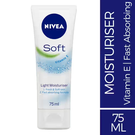 Nivea Moisturising Cream Refreshing Soft Tube, 75ml