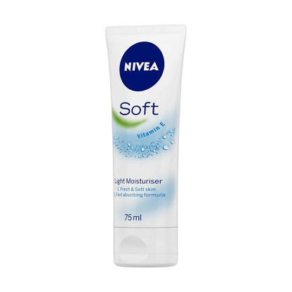 Nivea Moisturising Cream Refreshing Soft Tube, 75ml