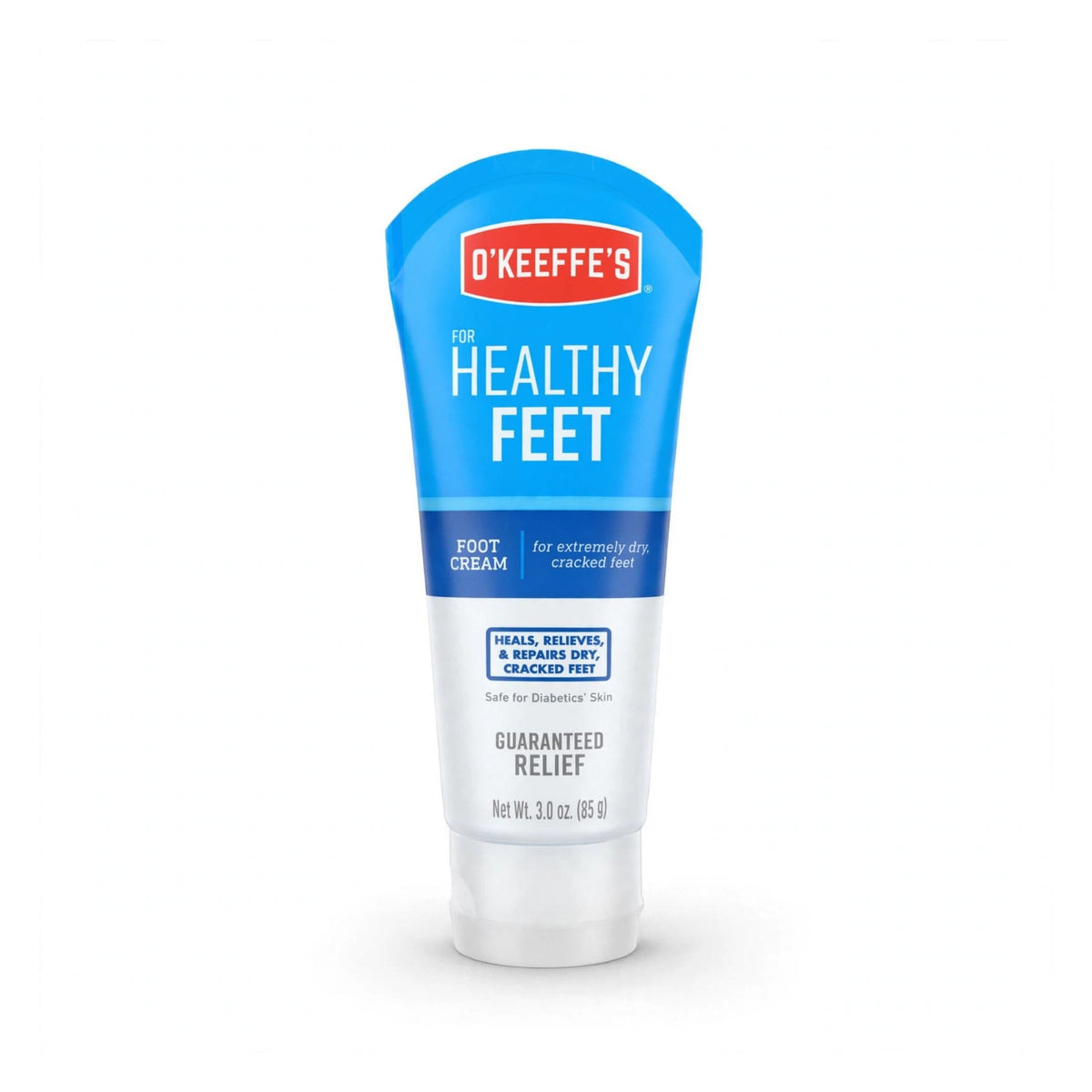 O'keeffe's Healthy Feet Foot Cream Safe For Diabetics Skin Guarnteed Relief 85 G