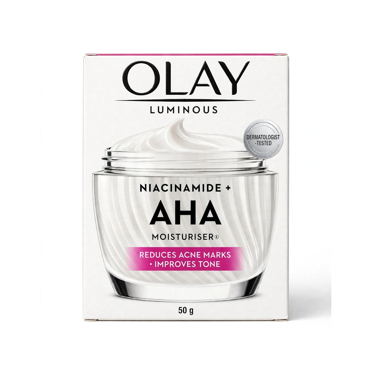 Olay Luminous Niacinamide + Aha Moisturiser 50G