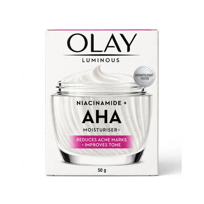 Olay Luminous Niacinamide + Aha Moisturiser 50G