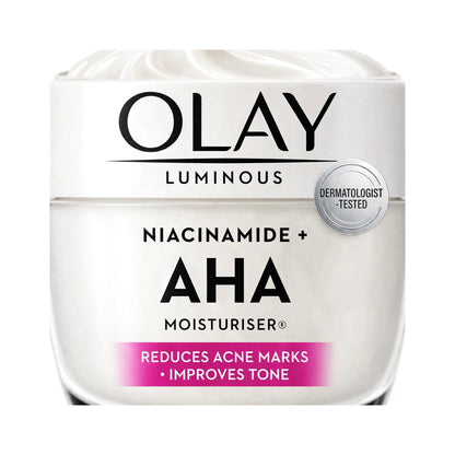Olay Luminous Niacinamide + Aha Moisturiser 50G
