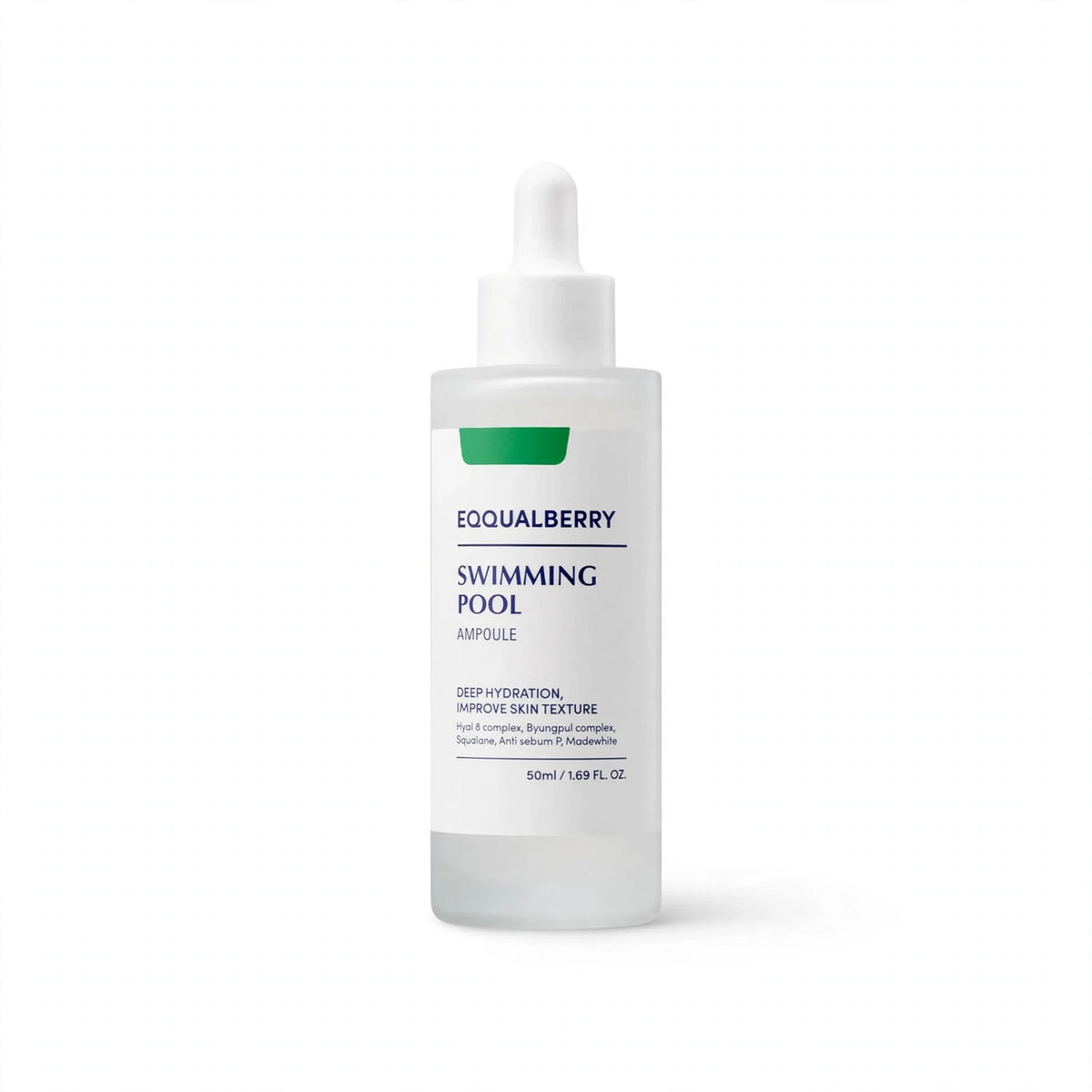 Eqqualberry swimming pool ampoule deep hydration, improve skin texture 50 ml