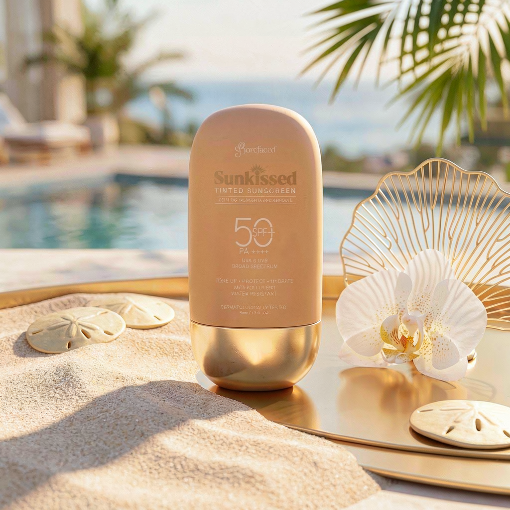 Barefaced Sunkissed Tinted Sunscreen SPF 50, 50g