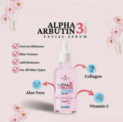 Precious Skin Alpha Arbutin Collagen Serum, 50ml