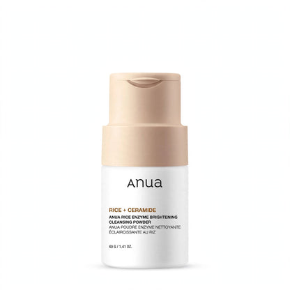 ANUA RICE + CERMIDE ANUA RICE ENZYME BRIGHTENING CLEANSING POWDER 40 G
