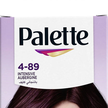 palette intensive color creme  intensive aubergine 4- 89