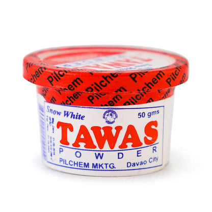 Tawas Powder Snow White Red 50 G