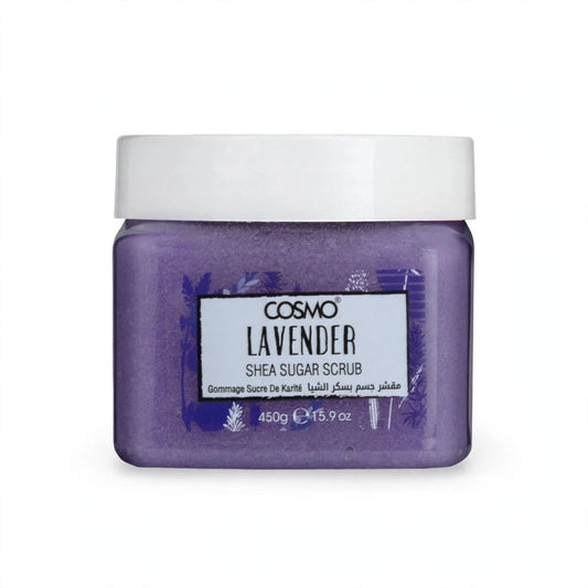 COSMO LAVENDER SHEA SUGAR SCRUB 450 g