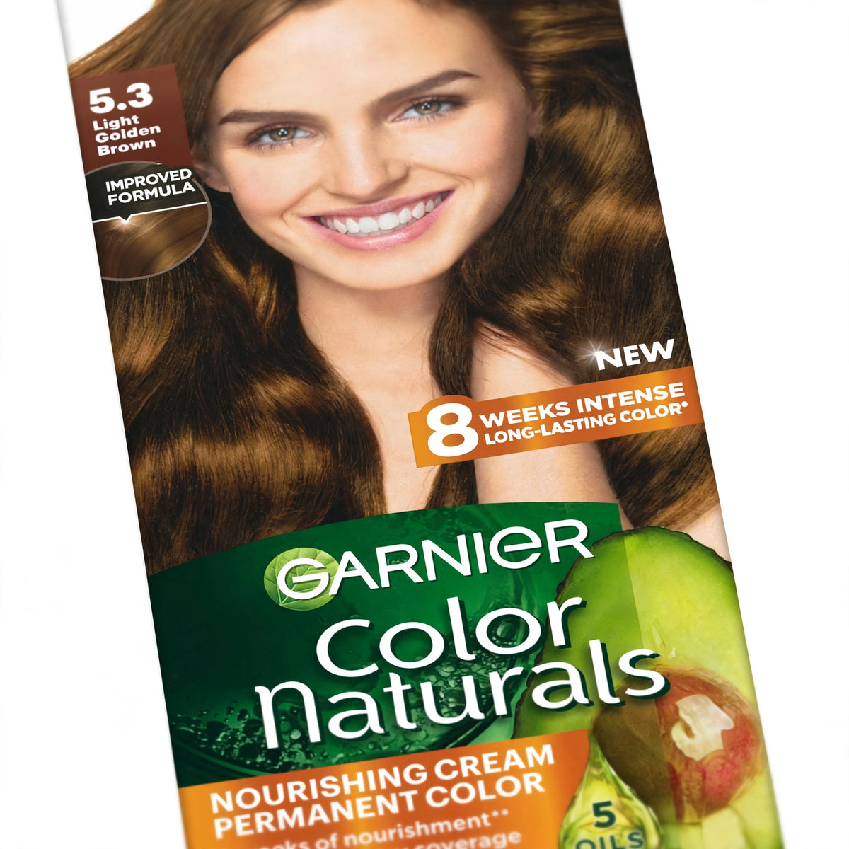 GARNIER COLOR NATURALS LIGHT  5.3 GOLDEN BROWN