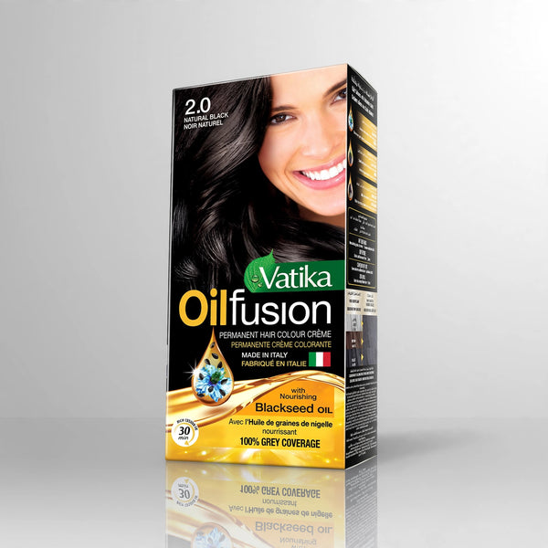 Vatika oilfusion 2.0 natural black noir naturel