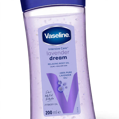 Vaseline calm healing intensive care relaxing body oil 200 ml
