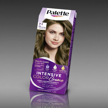 palette intensive color creme cool middle blonde 7-1