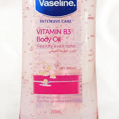 Vaseline vitamin b3 body oil 200 ml