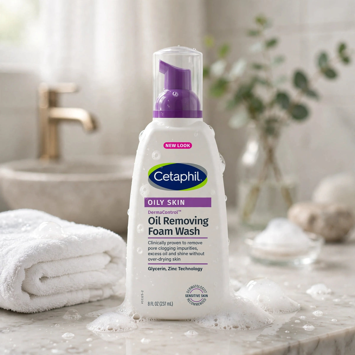 Cetaphil Oil Removing Foam Wash for Oily Skin 237ml