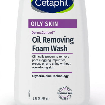 Cetaphil Oil Removing Foam Wash for Oily Skin 237ml